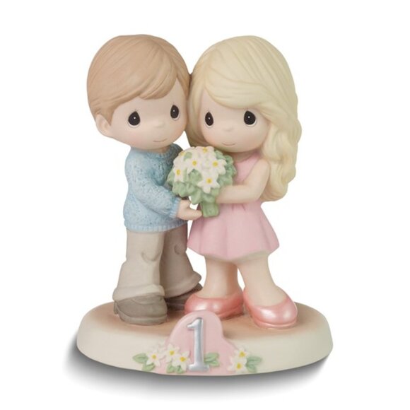 Precious Moments Happy Anniversary Figurine - Picture 1 of 4